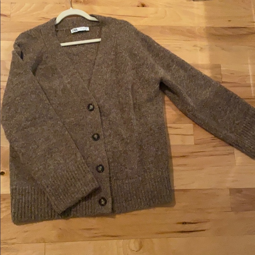 Zara oversized cardigan sweater (NWOT)